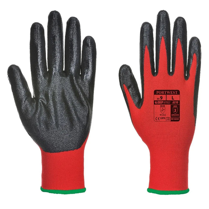 Red Nitrile Lightweight Glove - Durable Protection with Enhanced Grip & Flexibility