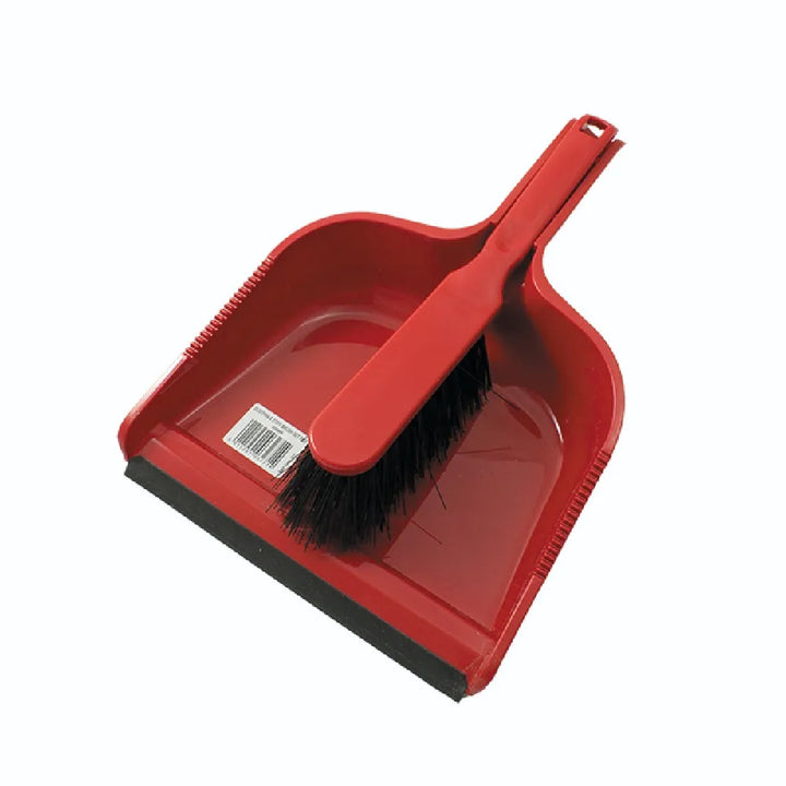 Hygiene Dustpan & Stiff Hand Brush: Durable Cleaning for Tough Jobs