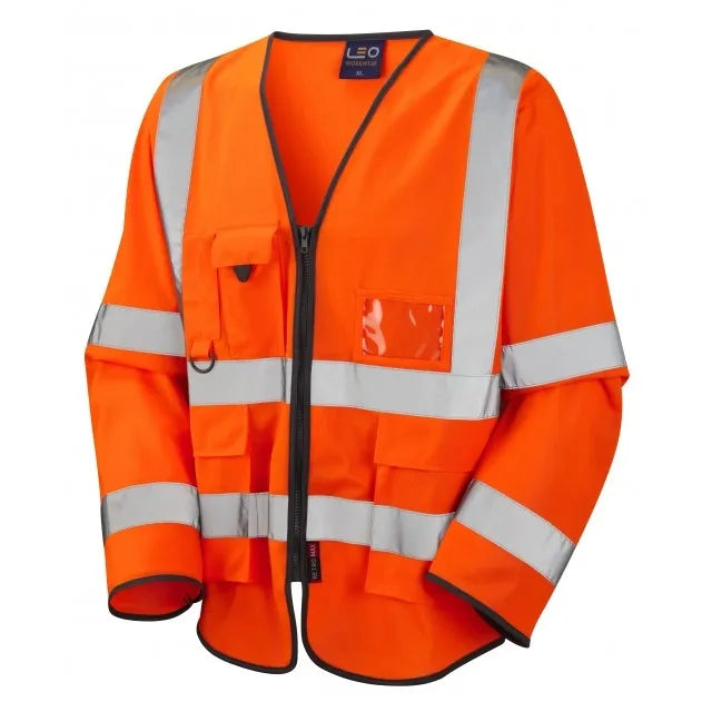 S12 Zip Front Executive Jerkin - High Visibility Safety Wear