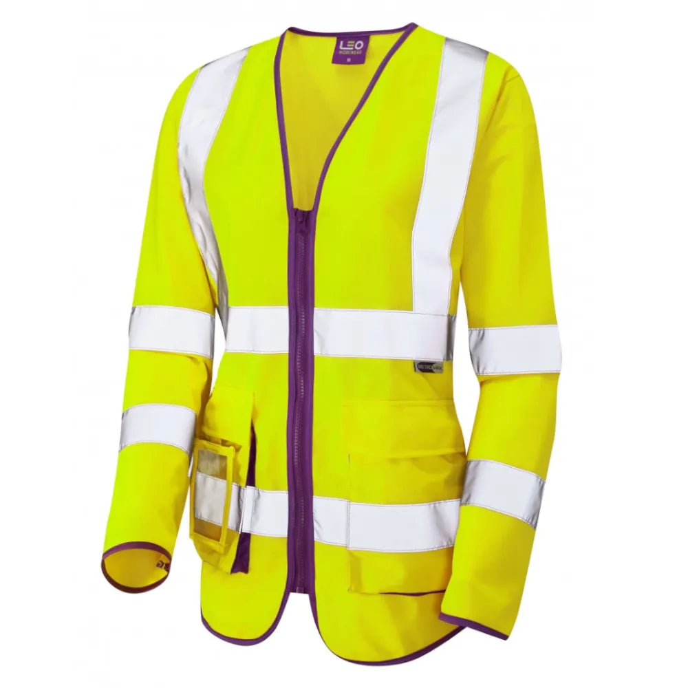 SL12 Ladies Hi Vis Jerkin | Safety and Style for Women on the Job