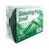 Green Scourers - Pack of 10 | Tough & Effective Cleaning Pads