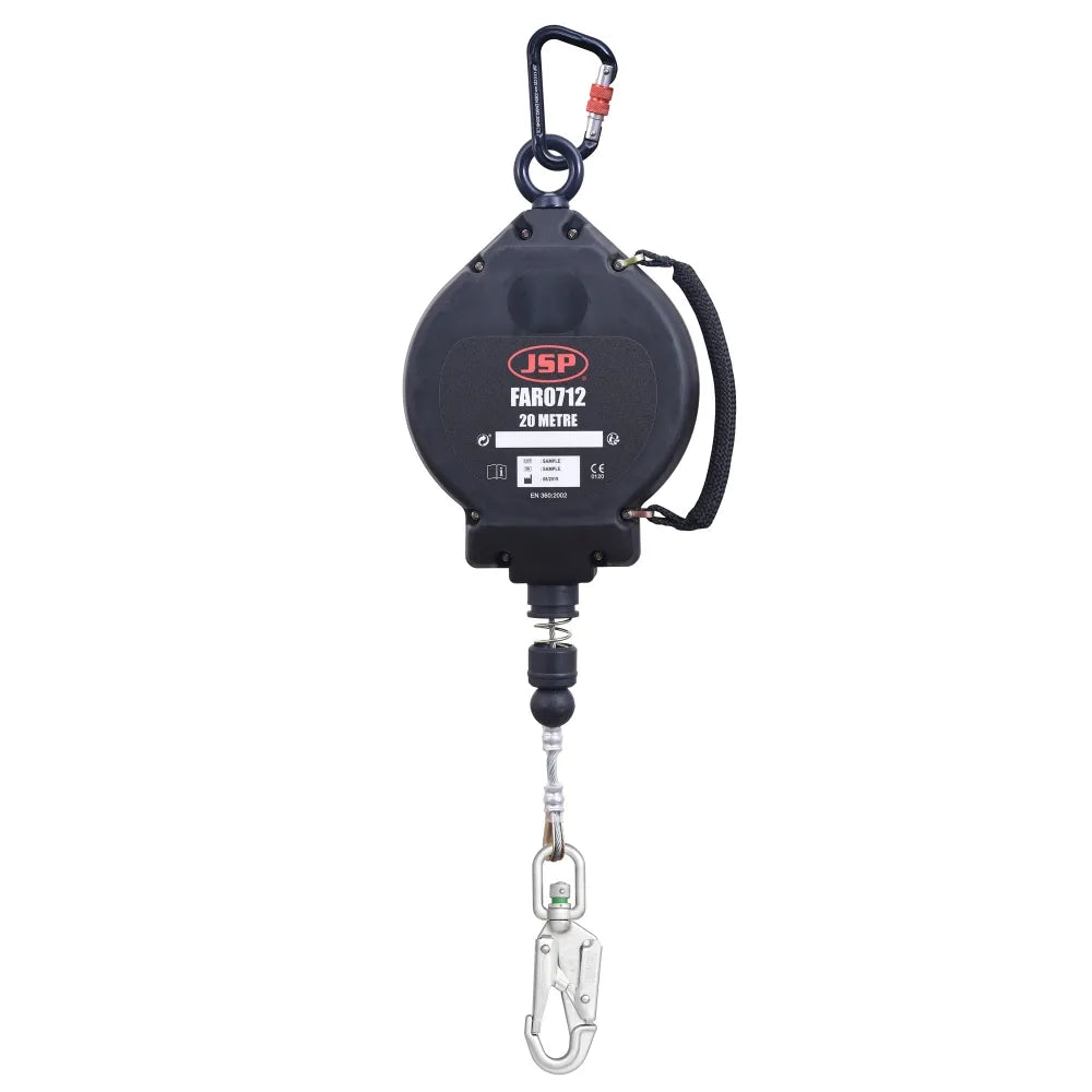 JSP AN115T 20m Self Retractable Fall Arrester | Safety Gear