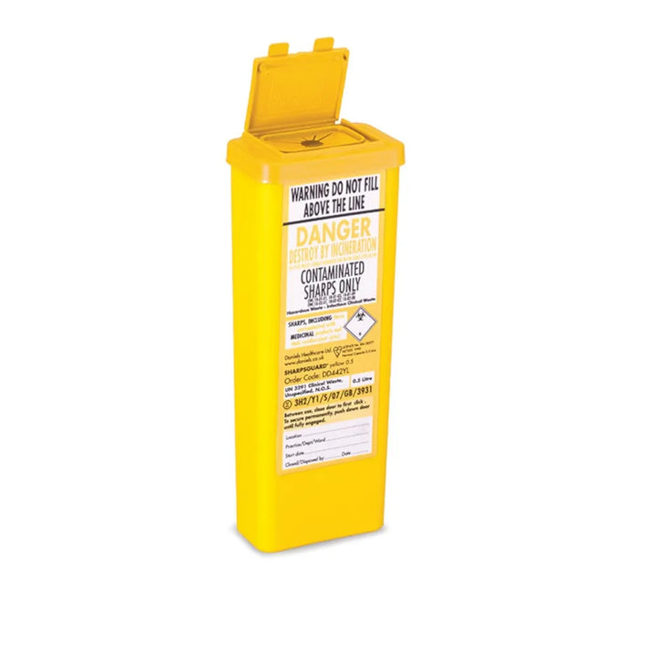 3.75 Litre Sharps Box - Secure Disposal of Sharps