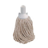 Traditional White Absorbent Cleaning Floor Socket Mop Head - PY 240g