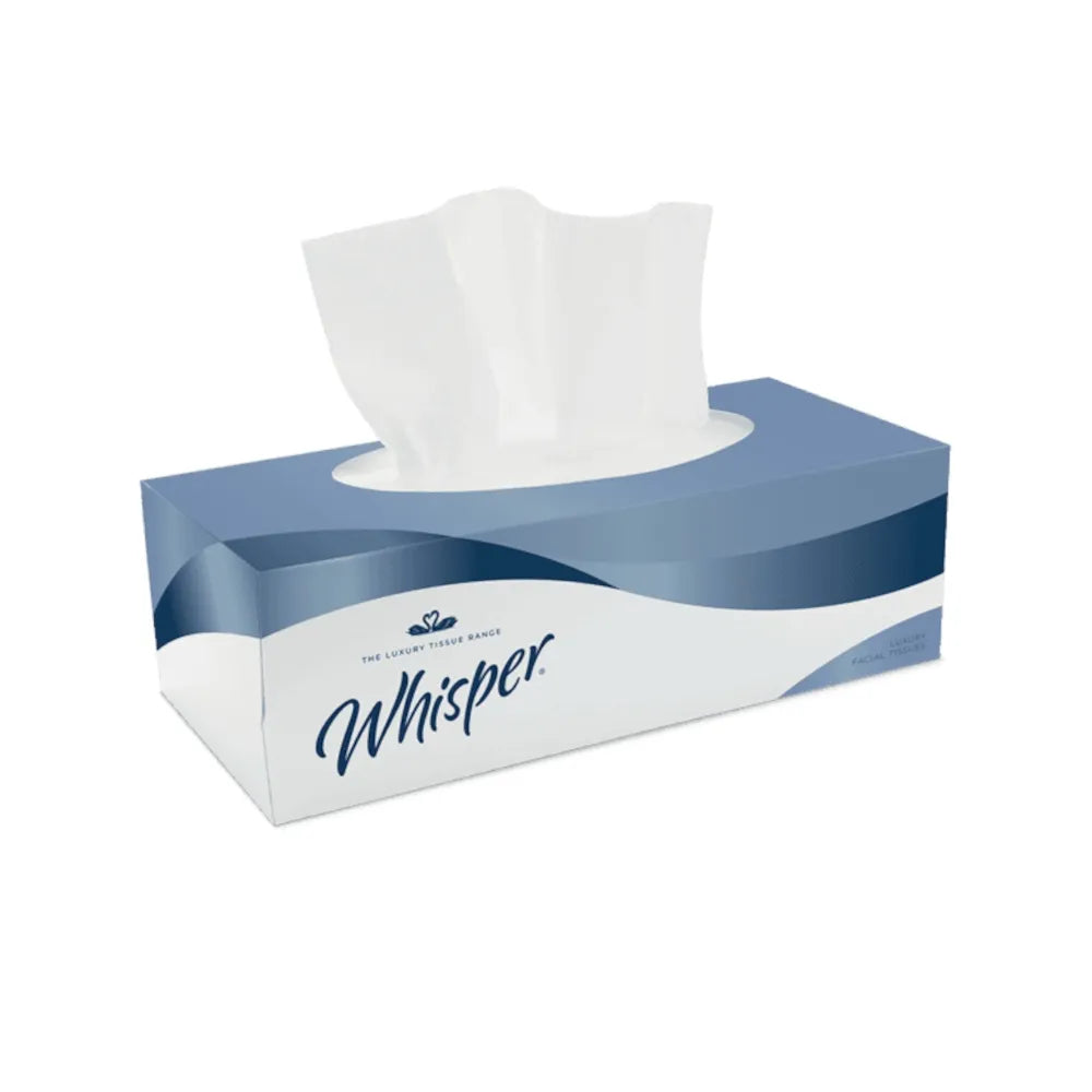 Soft 2-Ply Gentle Facial Tissues - Pack of 70 Sheets