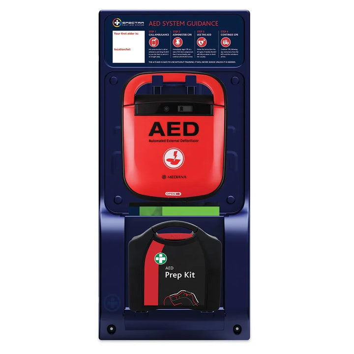 Spectra AED Heart Restart System Module: Comprehensive Defibrillator Solution for Workplace Safety