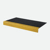 Anti-Slip GRP Stair Treads - Black/Yellow | High Visibility Non-Slip Safety Solution