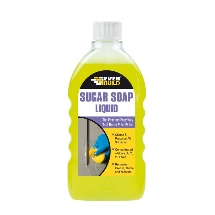 Everbuild Sugar Soap - 500ml | Powerful Cleaner for Surfaces & Preparation