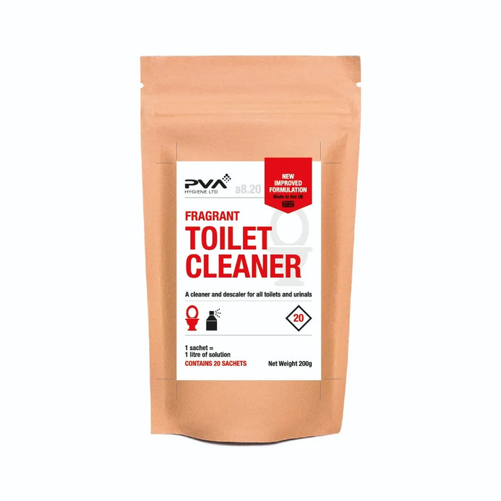 PVA Toilet Cleaner - Pack of 20 Sachets - Convenient and Effective Cleaning