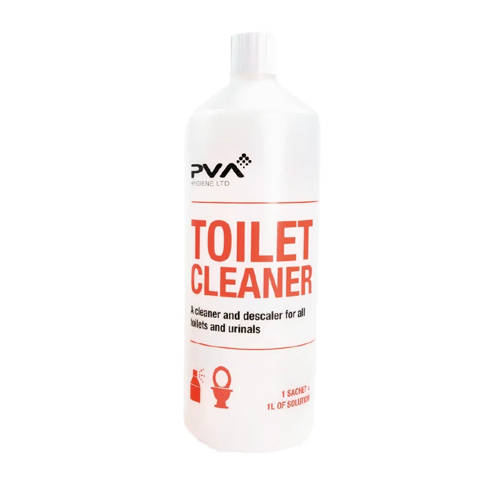 1L PVA Toilet Cleaner Flip Top Bottle – Empty Refillable Dispenser