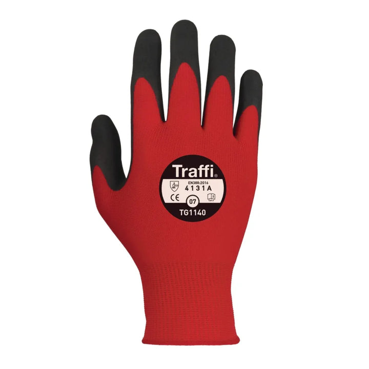 Morphic 1 Red Traffiglove TG1140 - Versatile protective & General handling