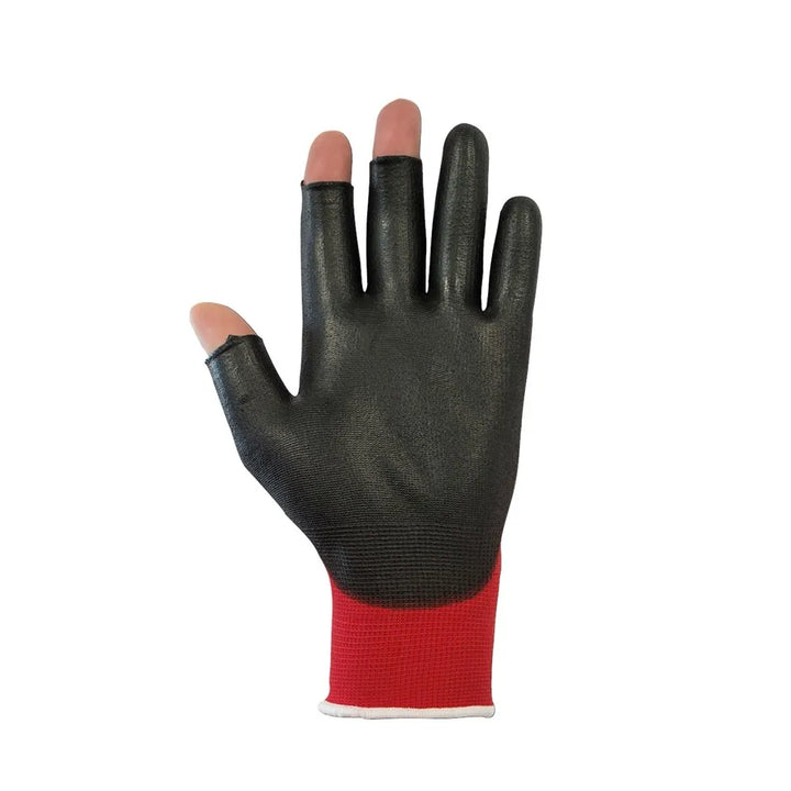 Traffiglove TG1220 Metric 3 Digit 1 Red Glove - Enhanced Visibility and Protection