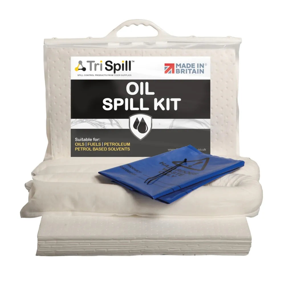 Eco-Friendly Oil Spill Kit - 20 Litre Capacity for Safe, Green Spill Control