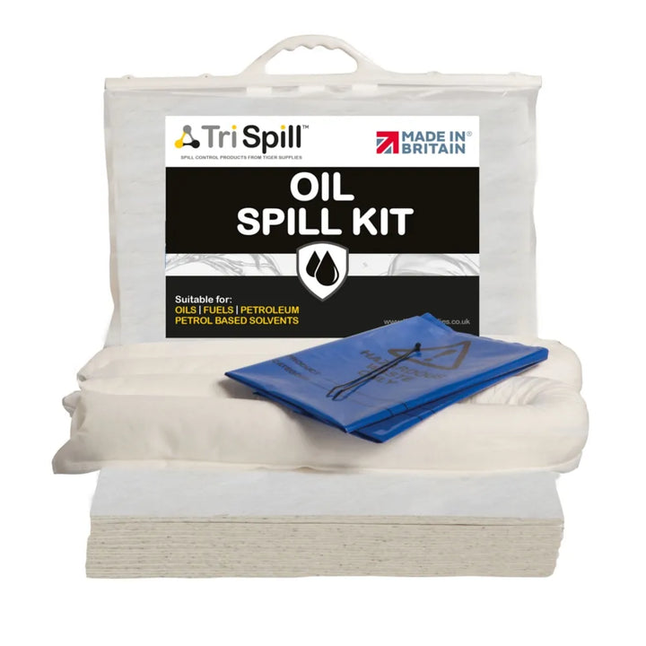 40 Litre Oil Spill Kit - Eco-Friendly Absorbents for Quick Cleanup