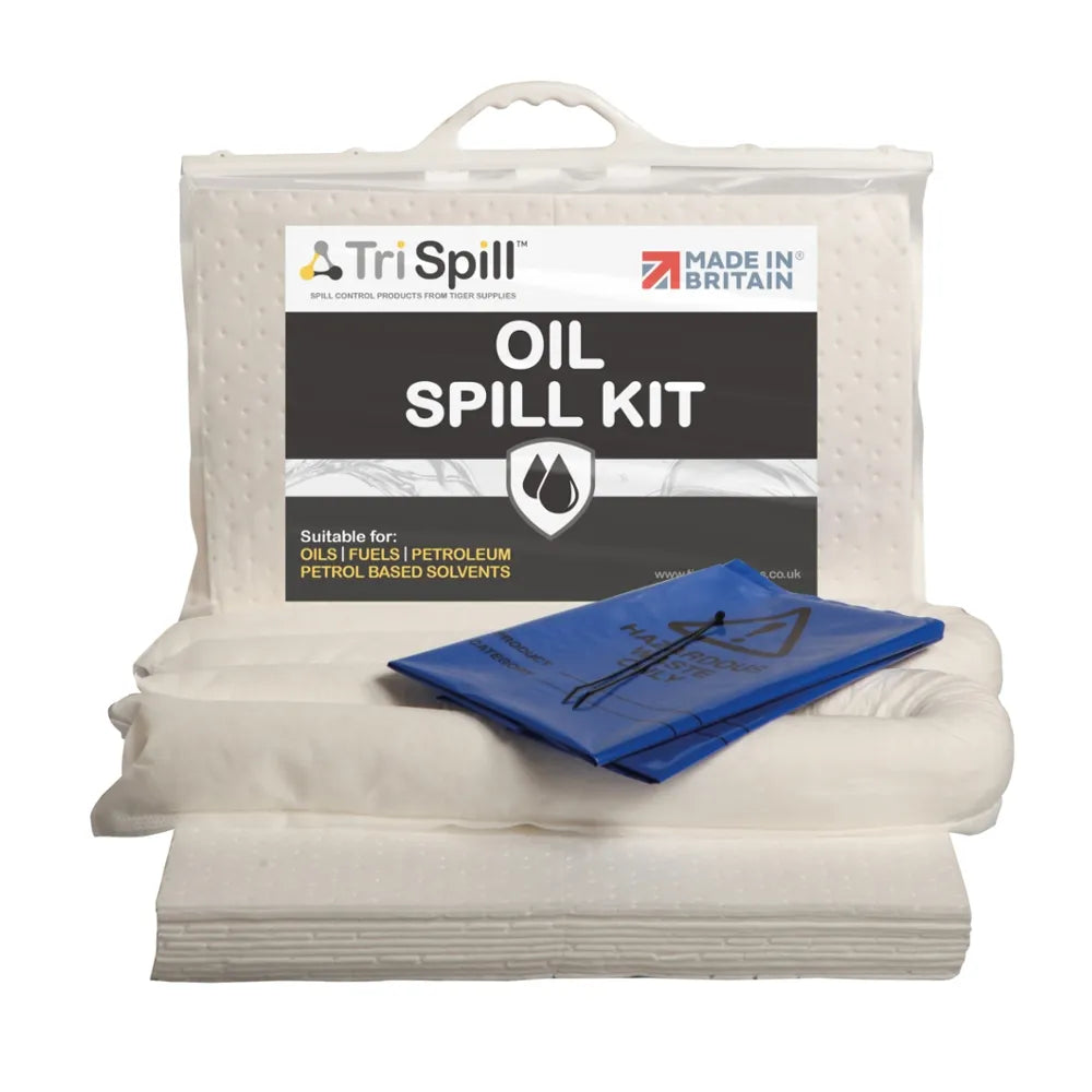 Oil Spill Response Kit - 30 Litre Portable Solution for Quick Action