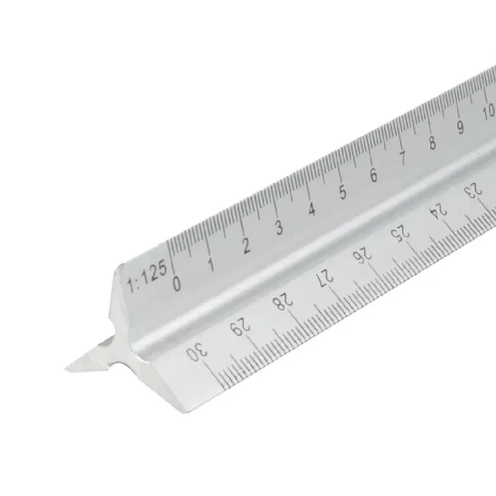 Triangle Scale Ruler - 30cm - Precision Measuring Tool