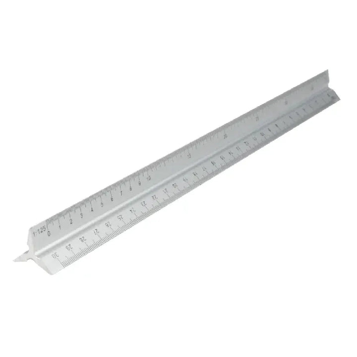 Triangle Scale Ruler - 30cm - Precision Measuring Tool