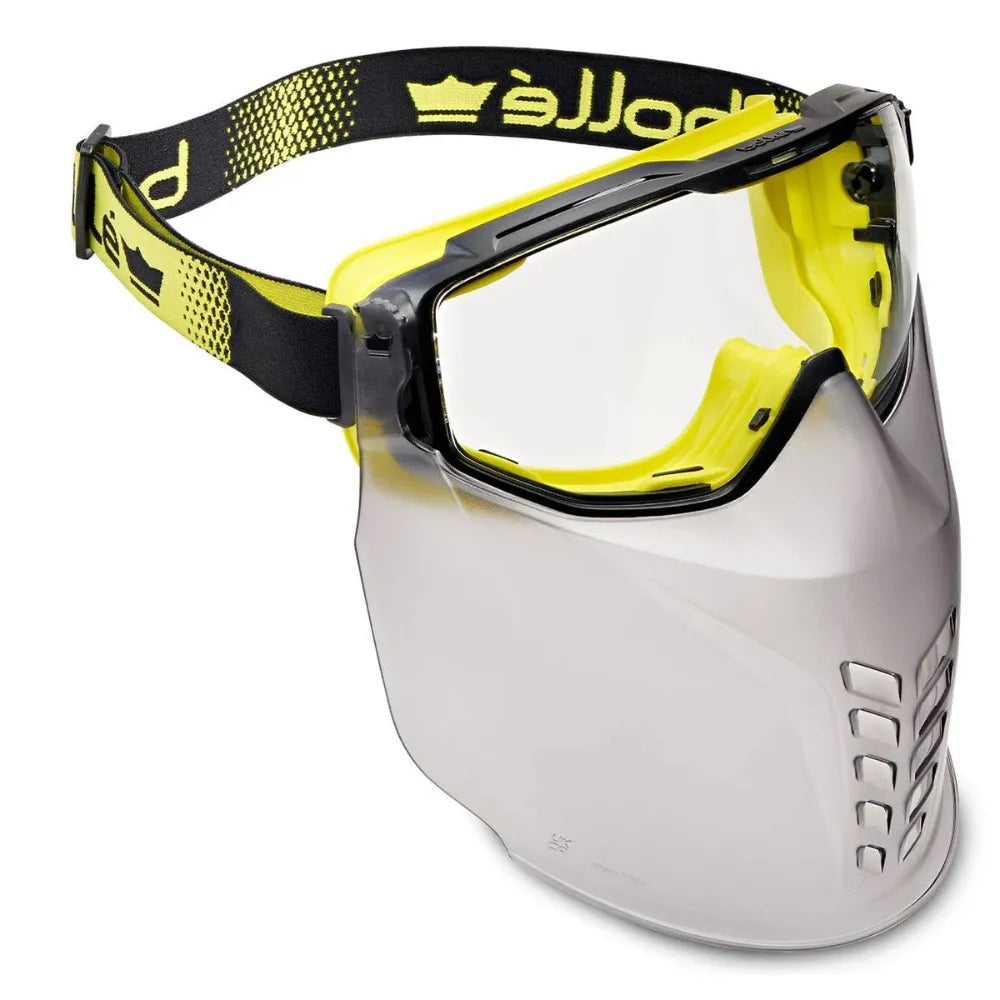 Bolle Universal Safety Goggles with Vented Design – Clear Lens