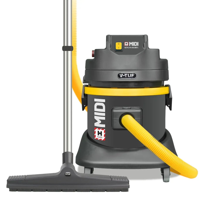 V-TUF H-Class Midi Vacuum Cleaner – High-Efficiency Industrial Filtration