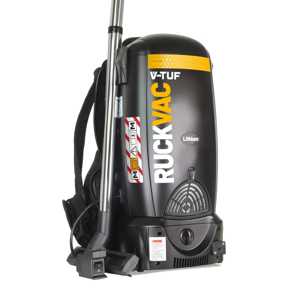 V-TUF M-Class Ruckvac Vacuum Cleaner – Lithium Battery Powered for Portable Cleaning