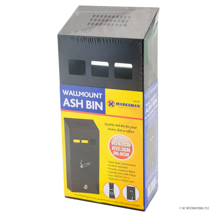 Wall Mounted Cigarette Bin – Convenient and Hygienic Disposal Solution