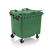 Green Wheelie Bin - 1,100 Litre | Large Capacity Waste Solution