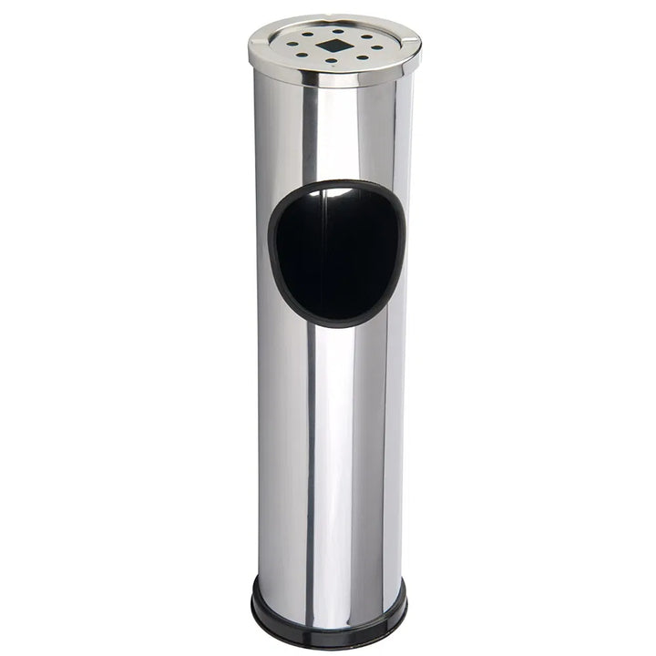 Free Standing Stainless Steel Cigarette Bin – Durable and Stylish Waste Solution