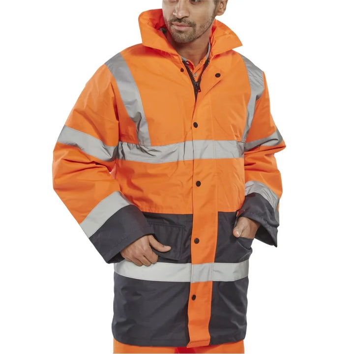 Hi Vis Two Tone Jacket – Enhanced Visibility and Style