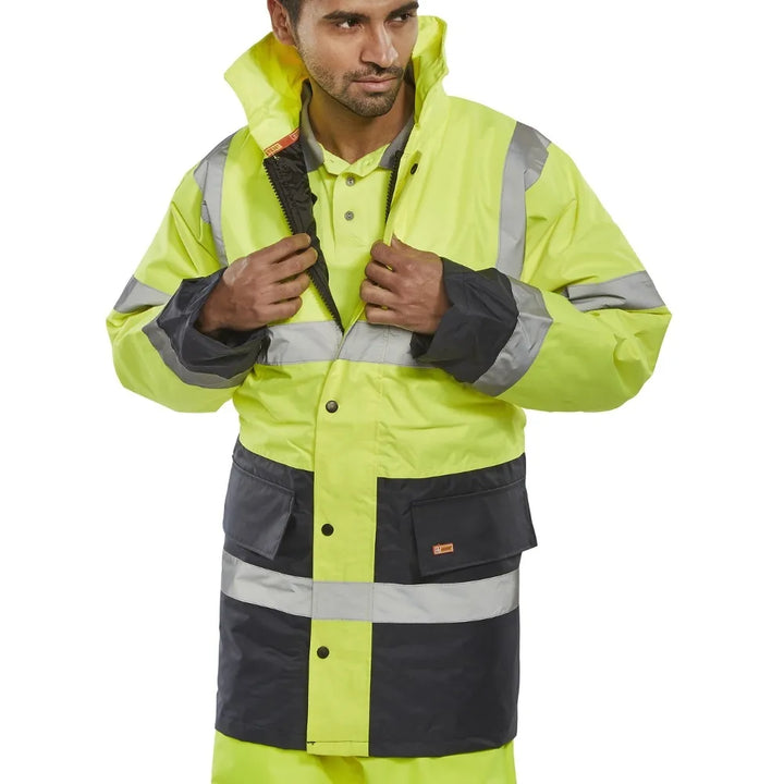 Hi Vis Two Tone Jacket – Enhanced Visibility and Style